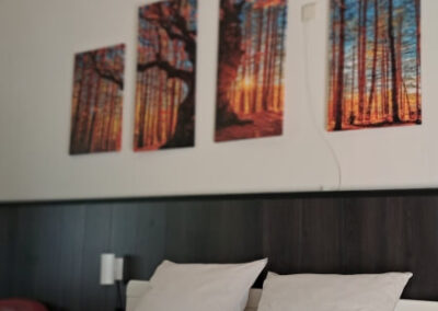 Kamer 5 - bed en muur