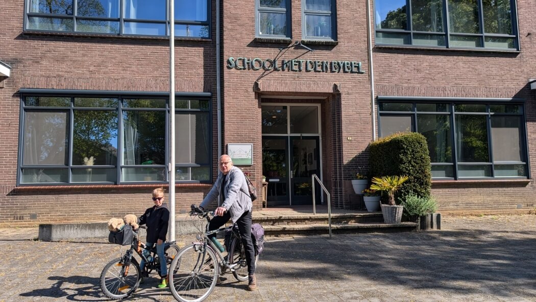Opa Wim en Dyon testen Met Mekare Trappen fietsarrangement Achterhoek